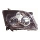 Toyota Avensis 2006-2009 Black Inner Halogen Head Lamp Unit Driver Side